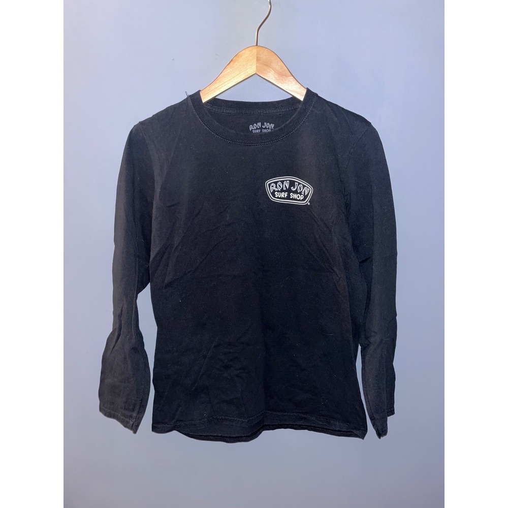 Ron Jon Surf Shop Orange Beach Long Sleeve T Shirt Black Size S - Picture 2 of 4